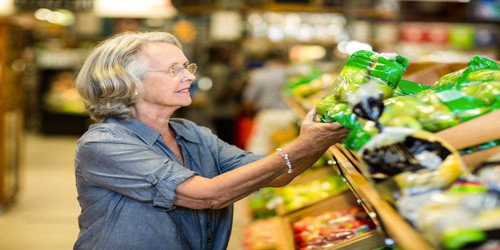 Supermarkets Busy Christmas