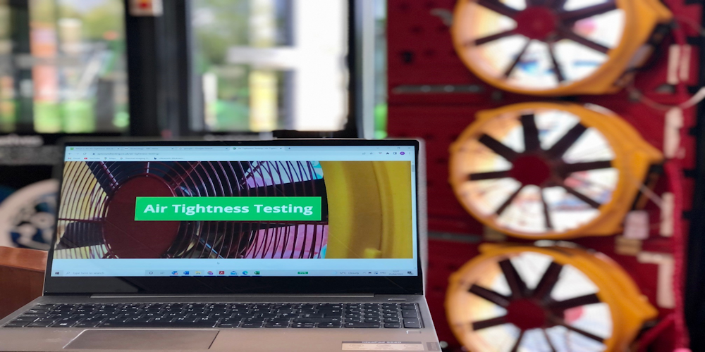 Airtightness Testing on Large Buildings